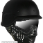 Hawkeye with military helmet Hawkeye with military helmet