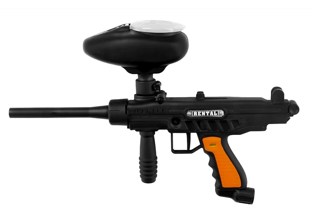 Tippmann A-5 Sniper Paintball Gun with Red Dot : Sports & Outdoors 