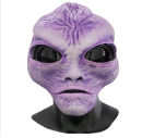Zombie Shoot Mask - Purple Alien