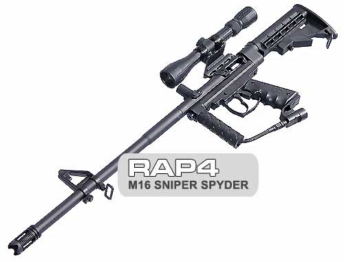 Kingman Spyder MR1 Sniper Paintball Gun Kit - E-Paintball