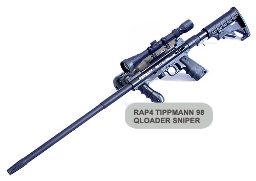 Tippmann 98 Custom Paintball Gun Tactical Sniper Rifle Upgrade Kit will giv...