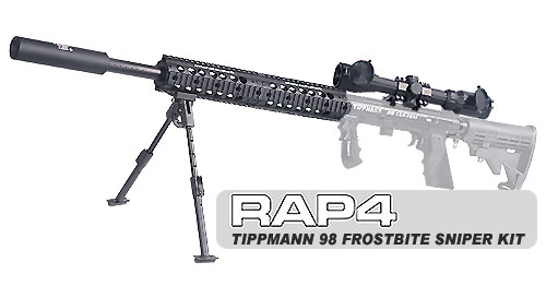 Tippmann A5 Sniper Paintball Gun Kit