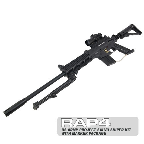 3Skull US Army Project Salvo Paintball Marker Gun Elite Sniper Set