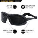 Valken Echo Airsoft Goggles w/Standard Lens