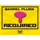 Paintball Field Sign - Barrel Plugs Required