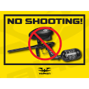 Paintball Field Sign - No Shooting