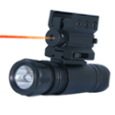 Pistol Mount Laser + Quick Release Flashlight