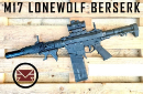 Custom Milsig Valken M17 Lonewolf Berserk Custom Paintball Gun