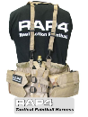 Rap4 Tactical Paintball Harness - Desert Camo