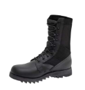 Rothco Black Leather and Nylon Ripple Sole Jungle Boots