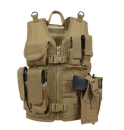 Rothco Kid's Tactical Cross Draw Vest - Coyote Brown