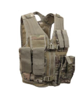 Rothco Kid's Tactical Cross Draw Paintball and Airsoft Vest - MultiCam 5384