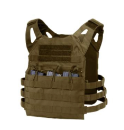 Rothco Lightweight Armor Plate Carrier Vest - Coyote Brown