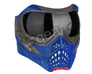 V-Force Grill Paintball Mask - Azure w/ Ninja Black Lens