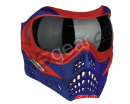 V-Force Grill Paintball Mask - Spiderman w/ Ninja Black Lens