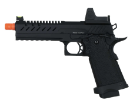 Vorsk Hi-Capa 5.1 Airsoft Pistol GBB Black + BDS